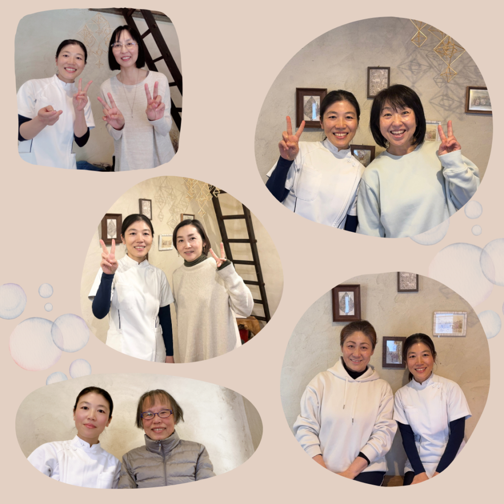 お喜びの声ツーショット